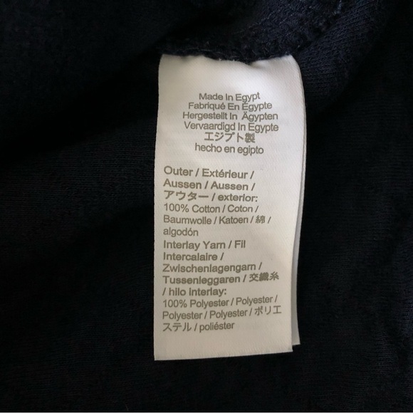 J. Crew Knit Goods Quilted Cotton Button Up Jacket in Navy Men’s Size S - Picture 9 of 10